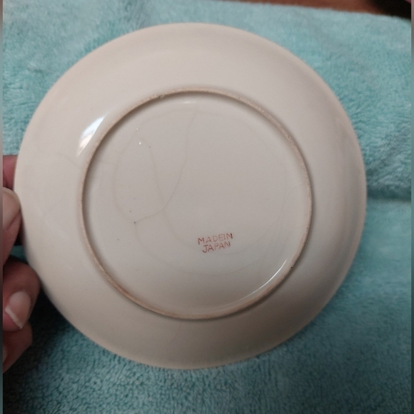 Vintage* Nagoya Satsuma Moriage Immortals Cup and Saucer Set - Picture 3 of 13